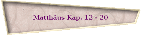 Matthäus Kap. 12 - 20