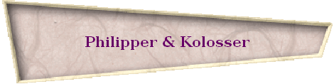 Philipper & Kolosser