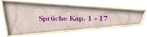 Spr�che Kap. 1 - 17