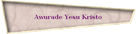 Awurade Yesu Kristo